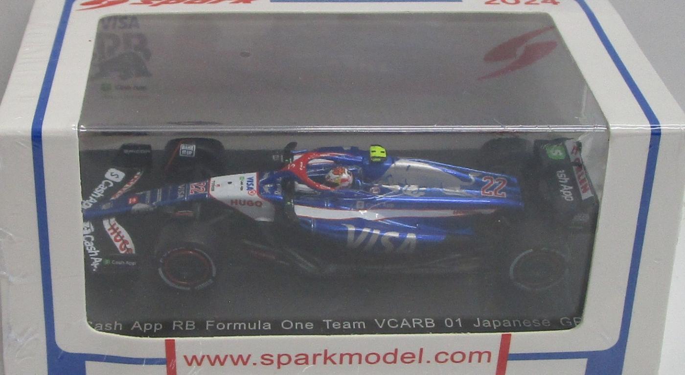 【中古】 その他 スケールミニカー(1/64・その他) スパーク Visa Cash App RB Formula One Team VCARB 01 No.2...