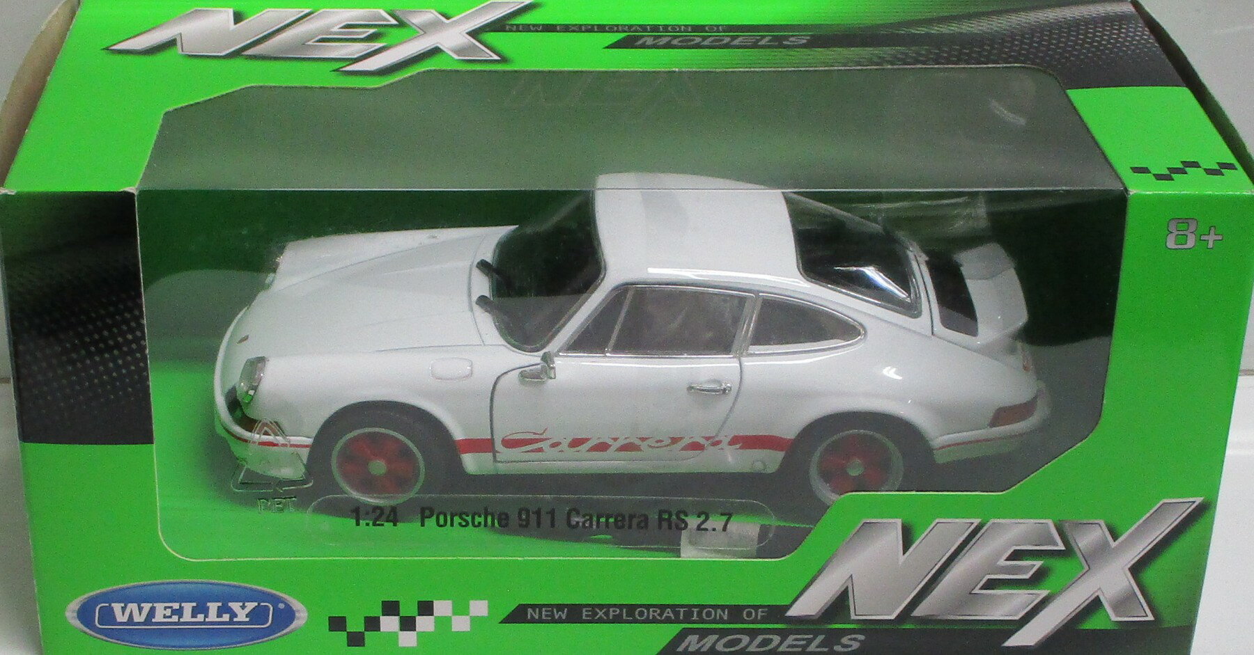 【中古】 その他 スケールミニカー(1/8～1/35) WELLY 1/24 Porsche 911Carrera RS2.7 【ジャンク】 開封品/箱少し傷み...