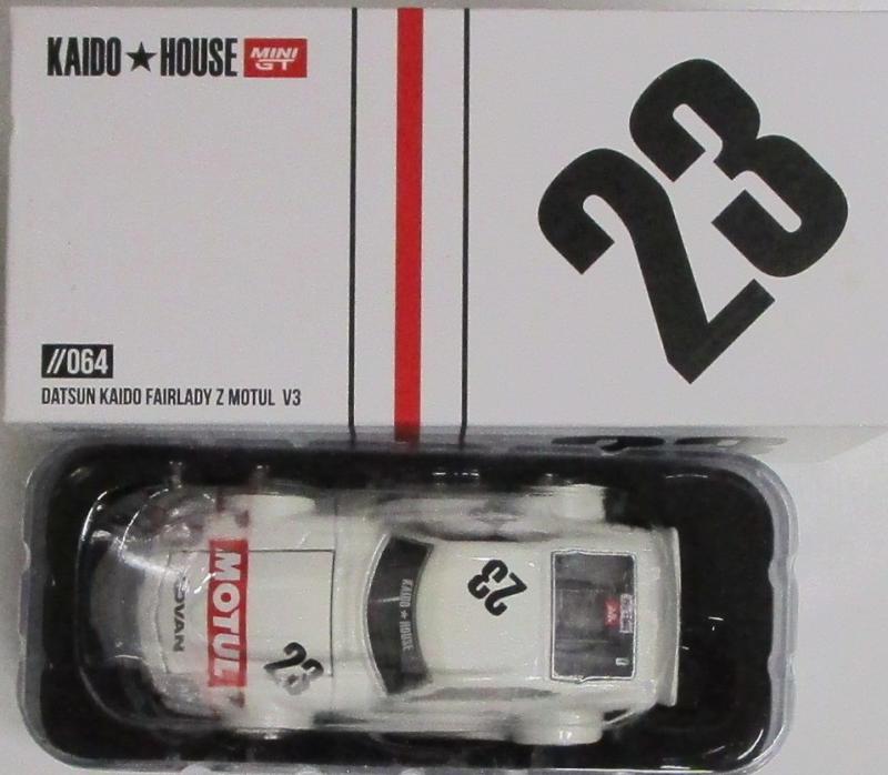 【中古】 その他 スケールミニカー(1/64・その他) MINI GT 1/64 ダットサン KAIDO フェアレディ Z MOTUL V3 (右ハンドル) 【...
