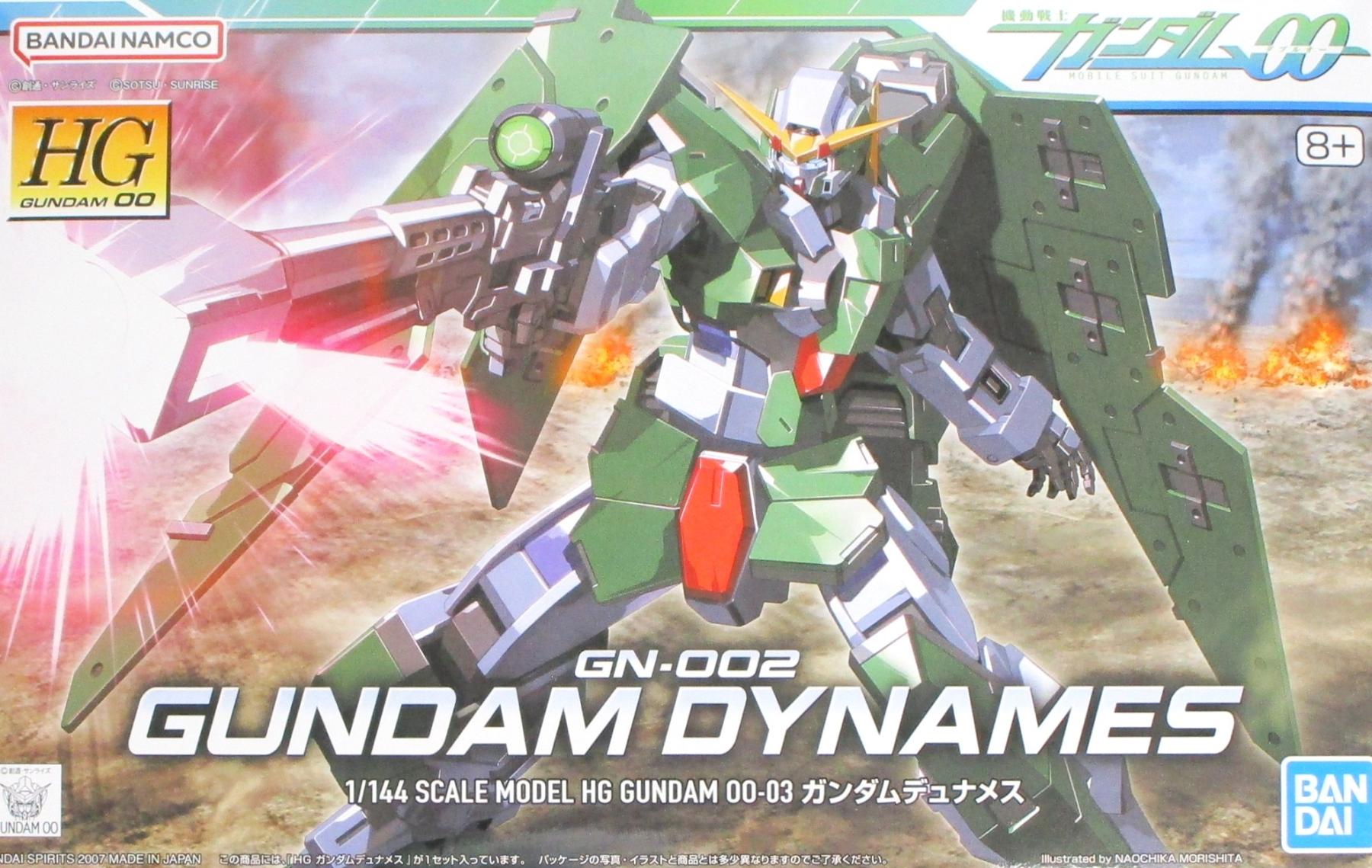 【中古】1/144 バンダイスピリッツ HG GN-002 ガンダムデュナメス 　 【A´】 ※未組立・外箱に少しの傷みあり