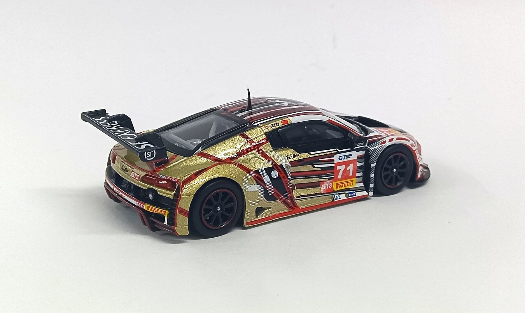 【中古】 その他 スケールミニカー(1/64・その他) POP RACE 1/64 PB64 AUDI R8 LMS SF EXPRESS 2021 【A´】 開封品 外箱若干の傷み 微細な塗装ムラはご容赦下さい。
