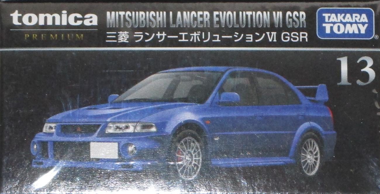 タカラトミー トミカプレミアム 三菱 ランサーエボリューションVI GSR