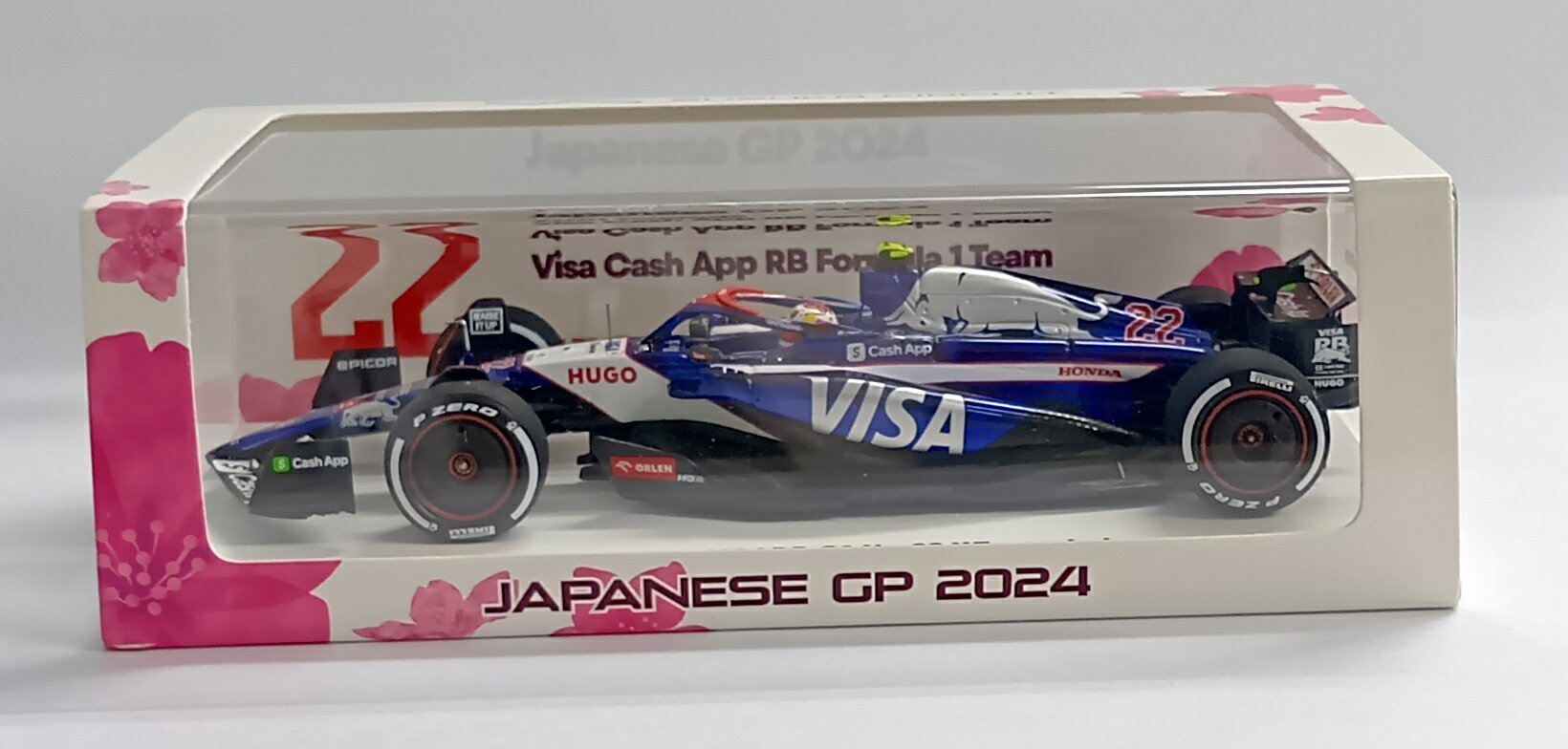 Car - 【中古】 その他 スケールミニカー(1/43) Spark 1/43 Visa Cash App RB Formul 1 Team VCARB 01 #22 Y.Tsunoda Japanese GP 2024 【A】