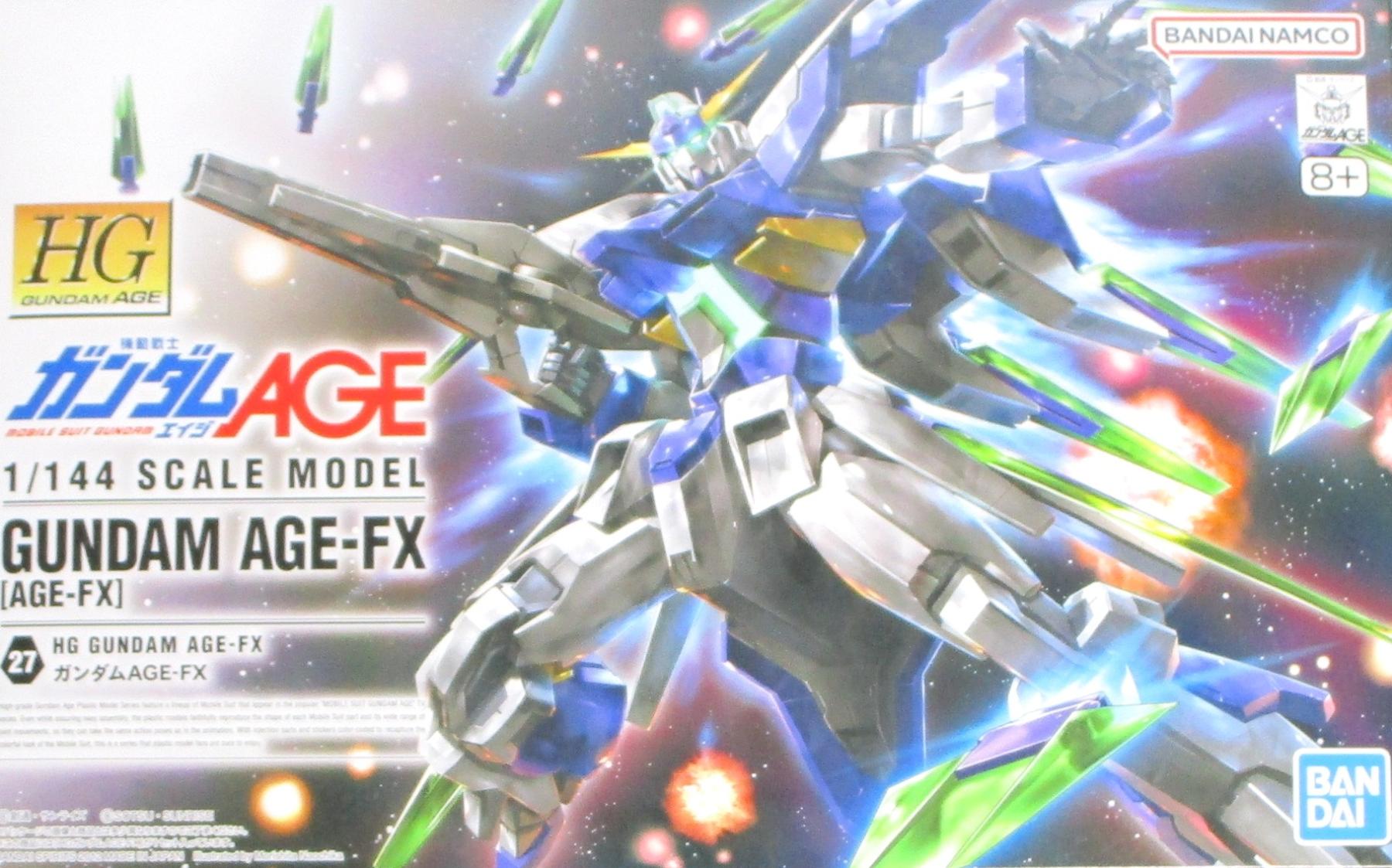 【中古】1/144 バンダイスピリッツ HG ガンダムAGE-FX