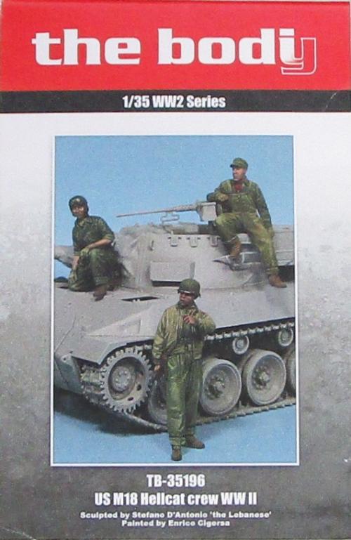 樂天商城 - 【中古】 その他 ガレージキット(ミリタリー) ザ・ボディ(ビーバーコーポレーション) 1/35 米軍 M18 ヘルキャット クルー(3体セット) 【C】 開封品/未組立品/外箱に汚れ、少しの傷みあり/こちらの商品は画像の物のみとなります。