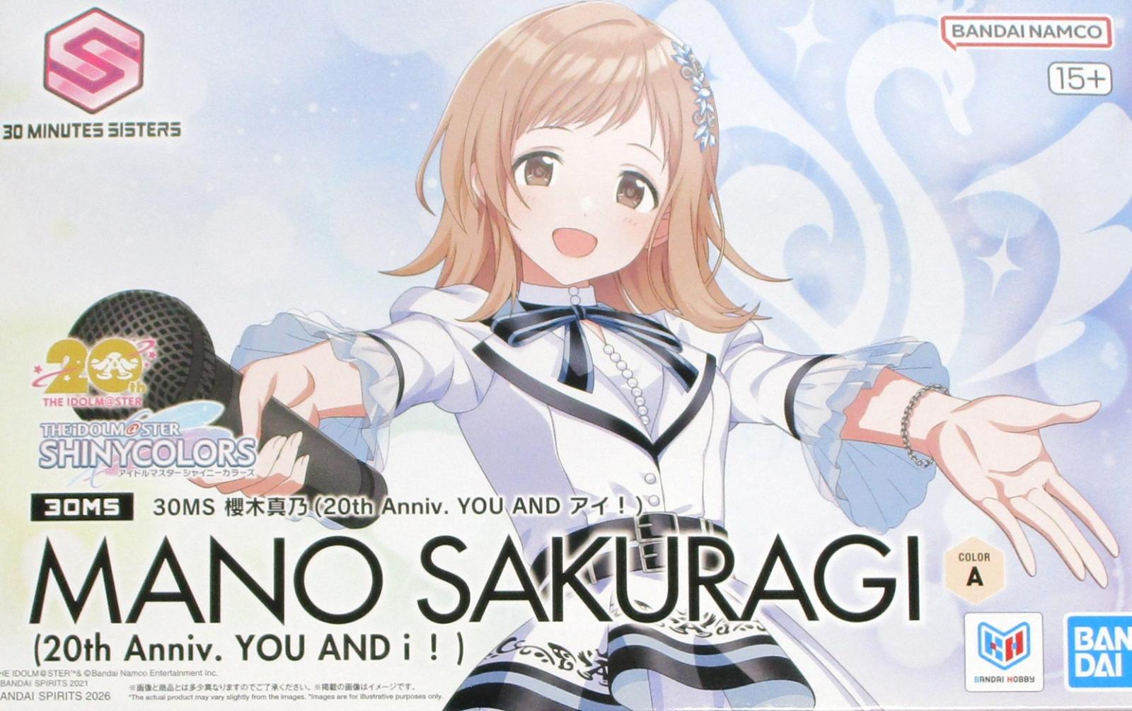  バンダイスピリッツ 30MS 櫻木真乃 (20th Anniv. YOU AND アイ!)  ※未組立・外箱に傷みあり