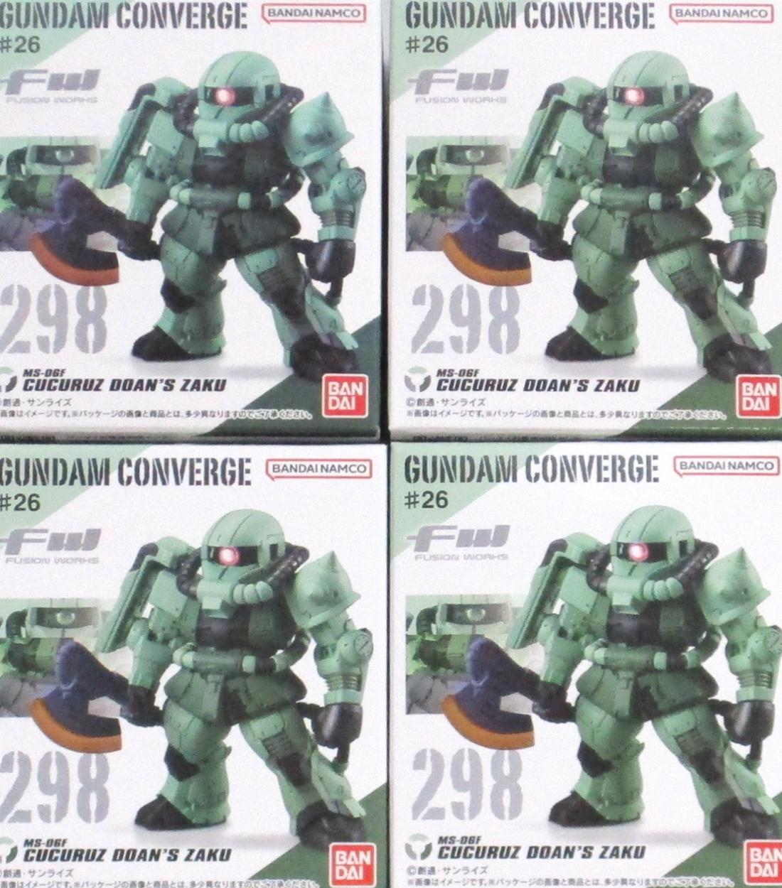 樂天商城 - 【中古】 その他 フィギュア(その他） ガンダムコンバージ♯26 ククルス・ドアン専用ザク4点セット 【A´】 未開封品/箱少し傷みあり/※中古品ですのでガムは必ず捨てて下さい。