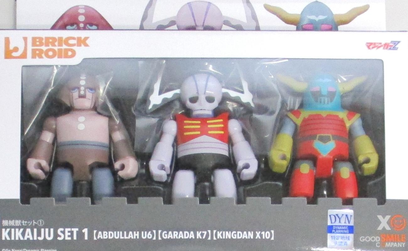 樂天商城 - 【中古】 グッドスマイルカンパニー BRICKROID マジンガーZ 機械獣セット(1) 【A´】 未開封品/箱、パッケージ少し傷みあり