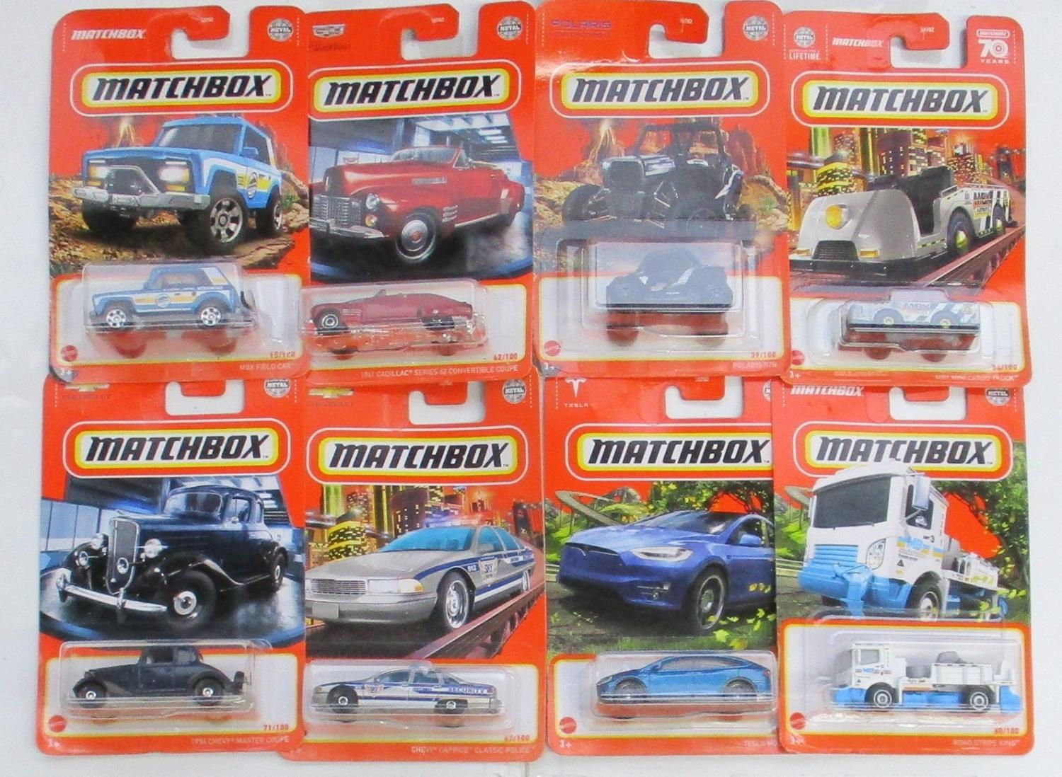 樂天商城 - 【中古】 その他 スケールミニカー(1/64・その他) マッチボックス 8点セット 【A´】 未開封品/箱傷み、少し破れあり/パッケージ擦り傷あり/こちらは画像の物のみとなります。