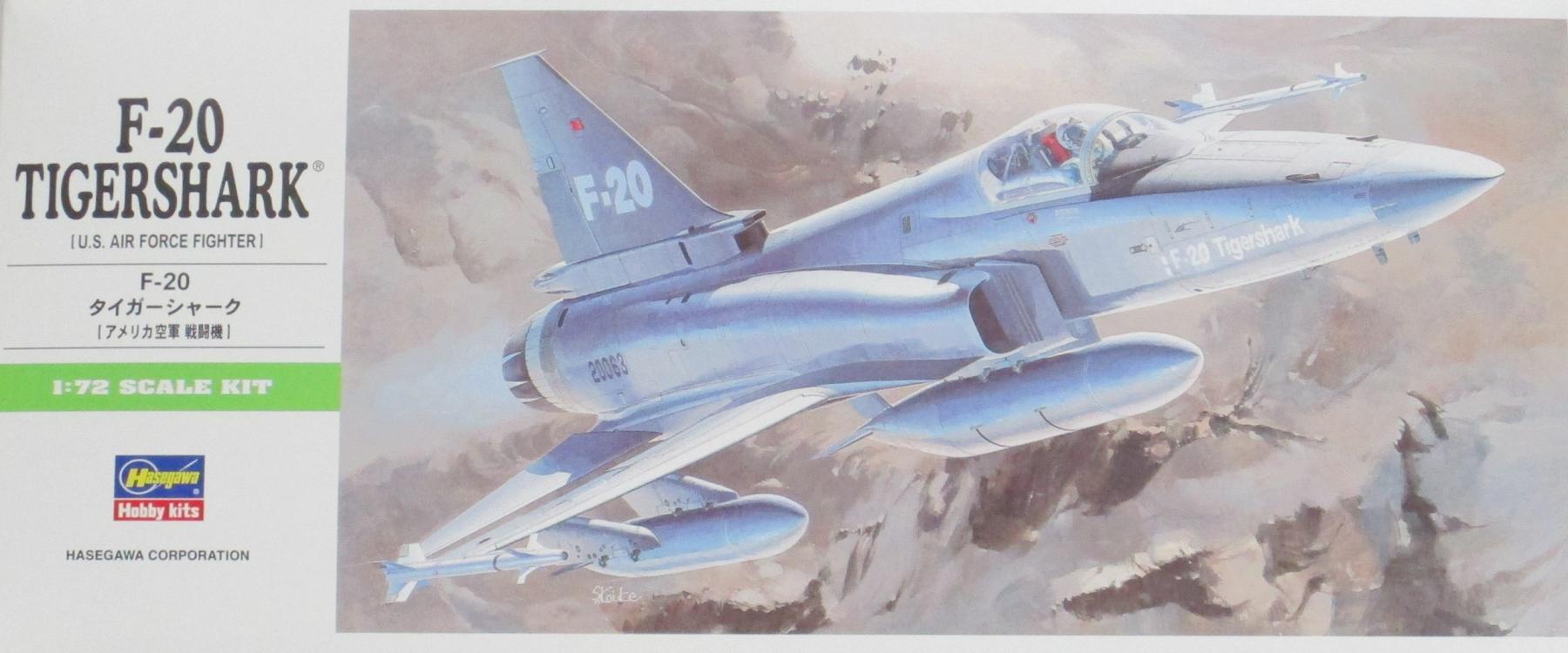 楽天市場】ハセガワ タイガーシャーク F－20（プラモデル・模型