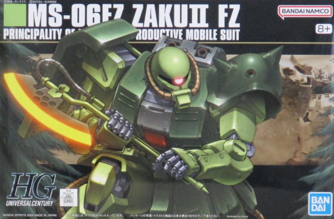 樂天商城 - 【中古】1/144 バンダイ 087 HGUC MS-06FZ ザクII改 【A´】 ※未組立・外箱に少しの傷みあり