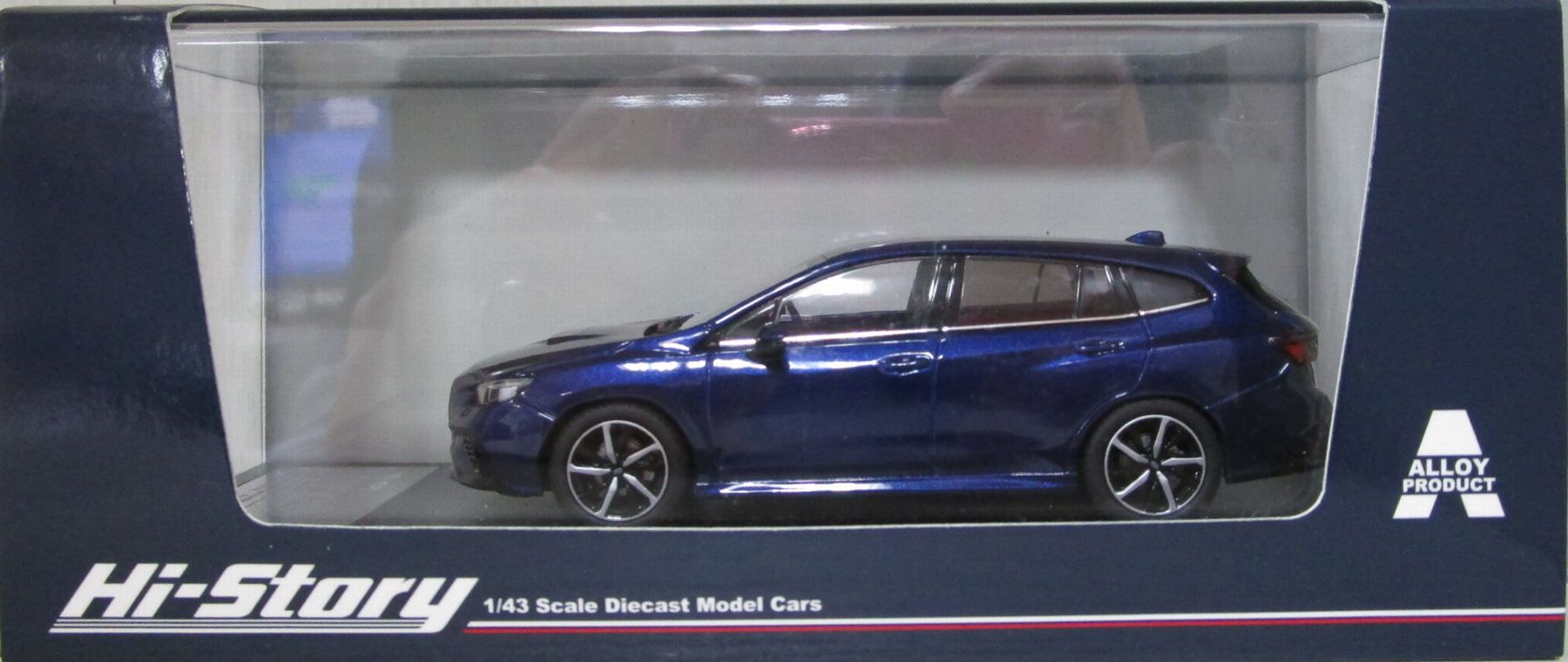 【中古】 その他 スケールミニカー(1/43) ハイストーリー HS330BL SUBARU LEVORG GT-H(2020) ラピスブルー・パール 【A´】 未開封品/パッケージ傷み