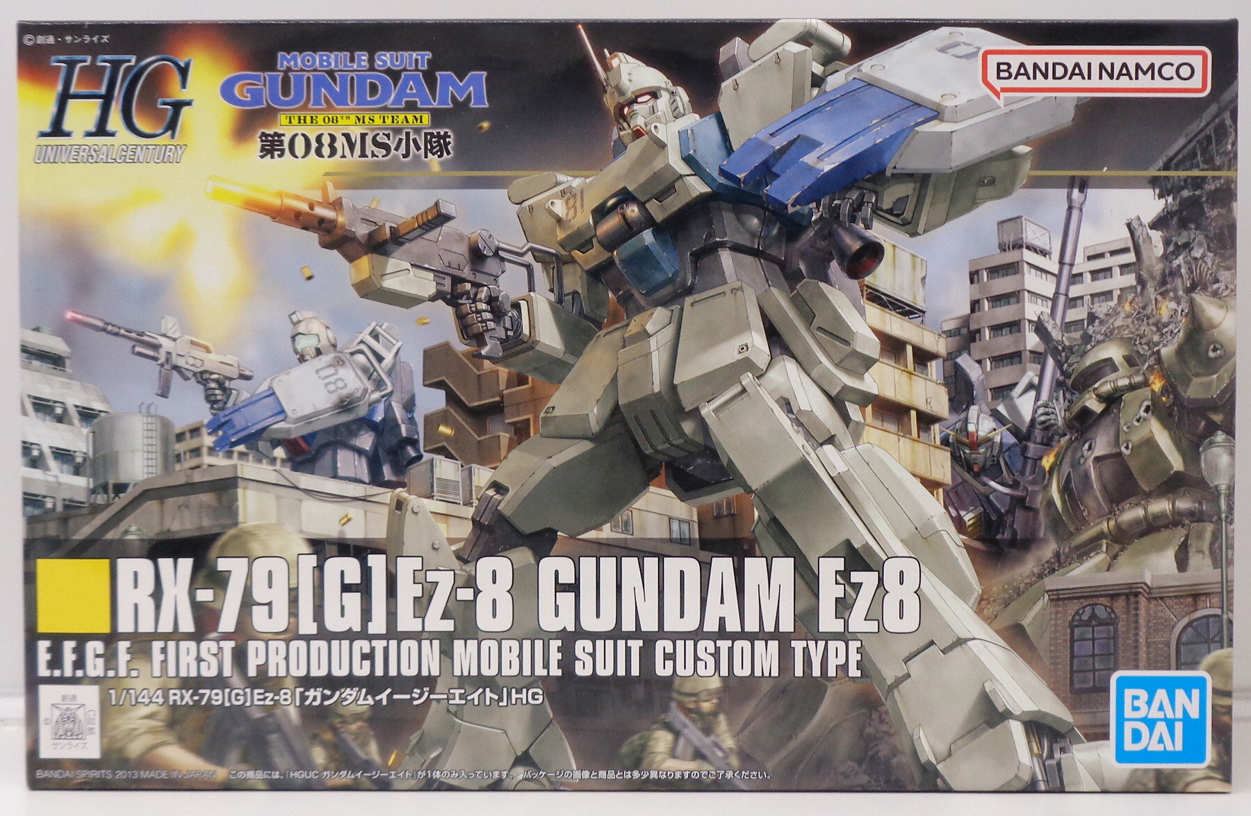 【中古】1/144 バンダイスピリッツ HGUC RX-79[G]Ez-8 ガンダムEz8 【A´】 未組立・外箱少し傷みあり。