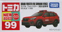 【中古】 タカラトミー トミカ No.99 スバル フォレスター 消防指揮車 【A´】 未開封品/箱少し傷みあり/メーカー出荷時からの塗装ムラ等はご容赦ください。