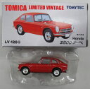 【中古】 TOMYTEC(トミーテック) トミカリミテッドヴィンテージ 1/64 Honda S800 クーペ (赤) [LV-126a] 【C】 外箱多少傷み、塗装ザラつき