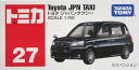 【中古】1/62 タカラトミー トミカ No.27 トヨタ ジャパンタクシー 【A´】 未開封品/箱少し傷みあり/メーカー出荷時からの塗装ムラ等は..