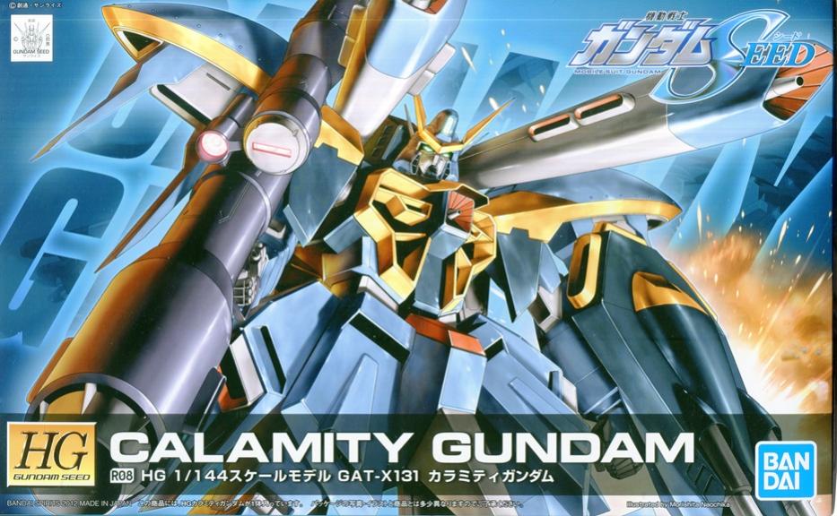 【中古】1/144 バンダイ R08 HG GAT-X131 カラミティガンダム 【A´】 未組立・外箱少し傷みあり。