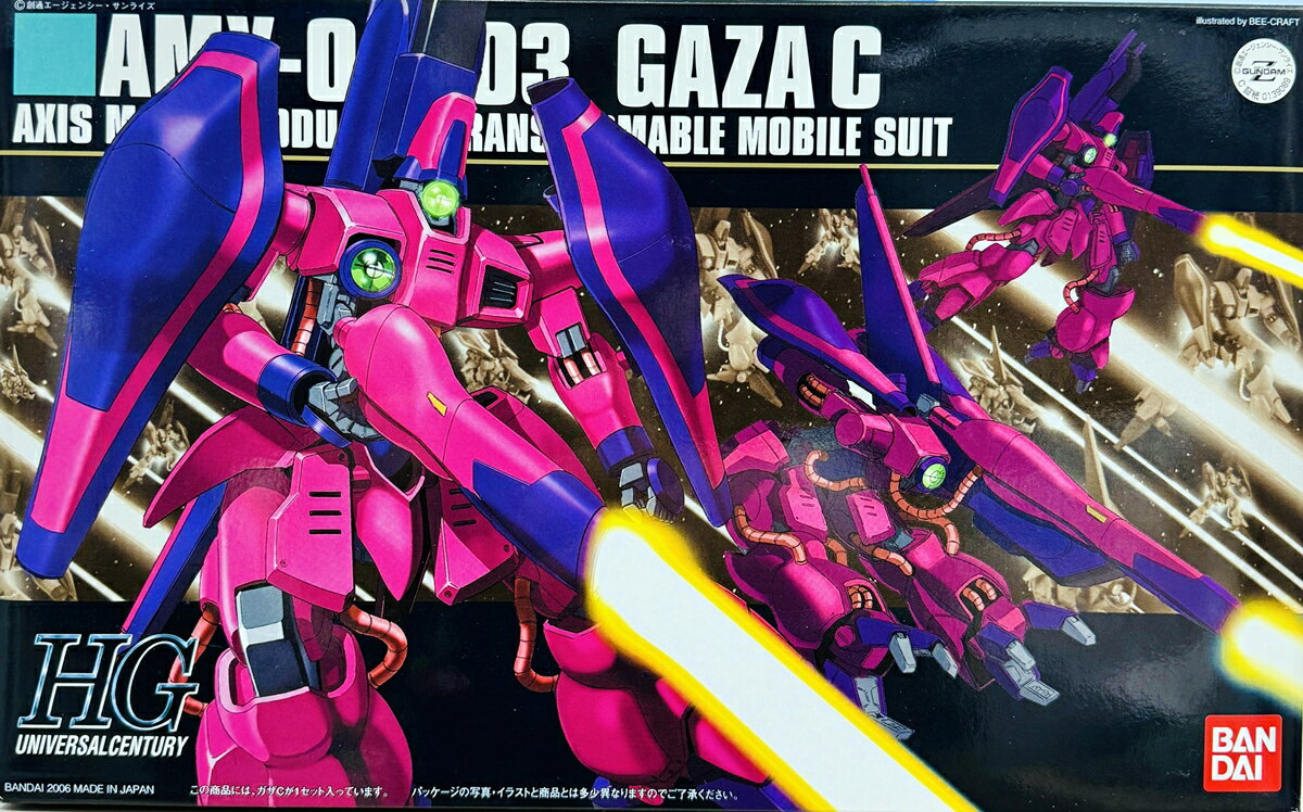 樂天商城 - 【中古】 バンダイ プラモデル(ガンダム) HG 1/144 AMX-003 ガザC 【A´】 未組立・外箱傷みあり。