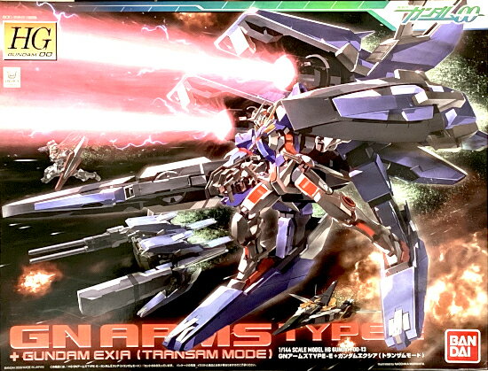 HG 1/144 GNアームズTYPE-E＋ガンダムエクシア（トランザムモード)