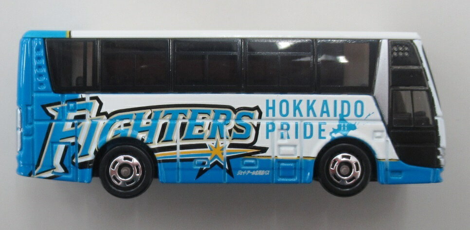 【中古】 タカラトミー タカラトミー トミカ 北海道日本ハムファイターズバス 三菱ふそう エアロクィーン 【D】 外箱多少傷み、屋根、右側面に経年による変色あり