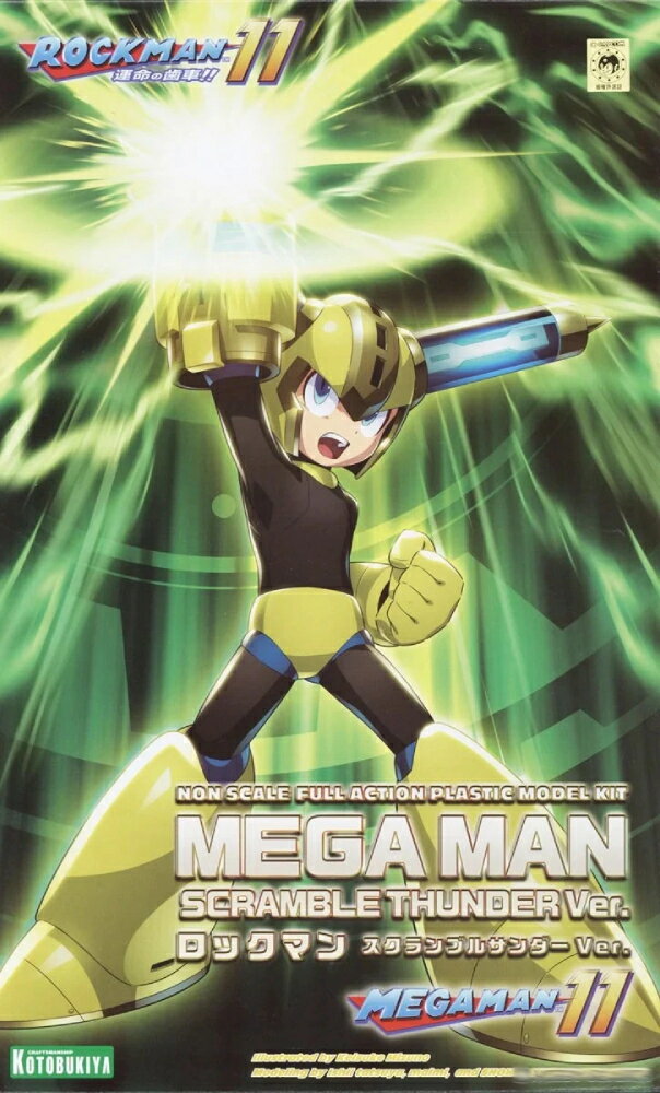 乐天商城 - 【中古】 コトブキヤ KP753 ロックマン スクランブルサンダーVer. 【A´】 ※外箱若干傷み、未組立品