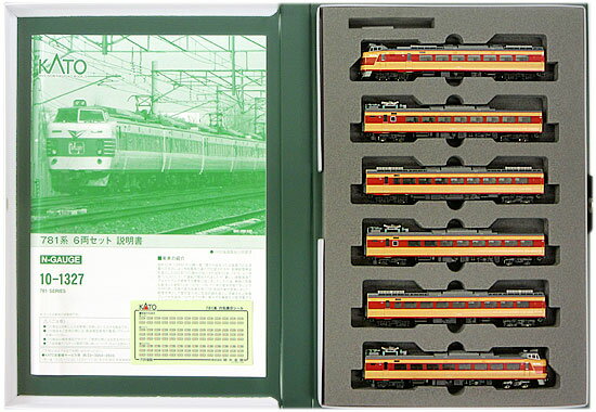 楽天市場】kato nゲージ 781系 6両セット 10－1327 鉄道模型 電車の通販
