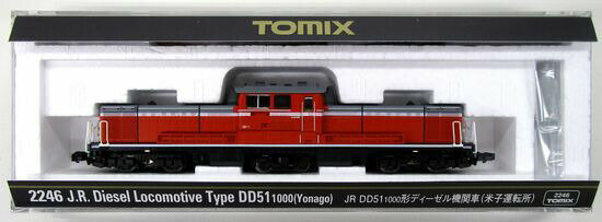 【中古】Nゲージ TOMIX(トミックス) 2246 JR DD51-1000形 ディーゼル機関車 (米子運転所) 【A】