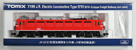 鉄道模型, 電気機関車 N TOMIX() 7199 JR EF81(5JR) A