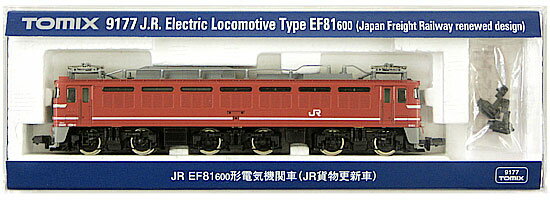 【中古】Nゲージ TOMIX(トミックス) 9177 JR EF81-600形 電気機関車 (JR貨物更新車) 【A】