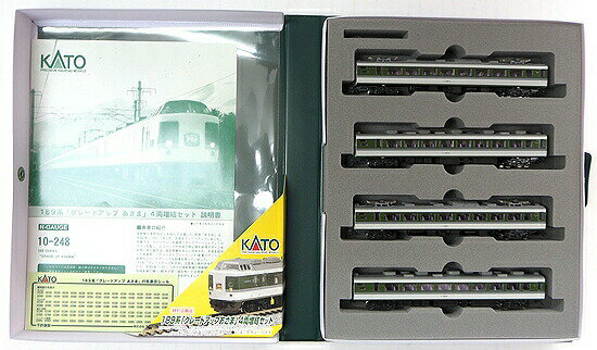 【中古】Nゲージ KATO(カトー) 10-248 189系「グレードアップあさま」4両増結セット 【A´】 スリーブ傷み