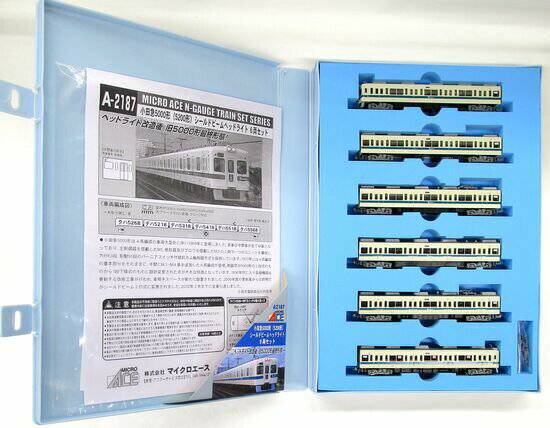 Nゲージ マイクロエース A2187 小田急5000形 (5200形) シールドビームヘッドライト