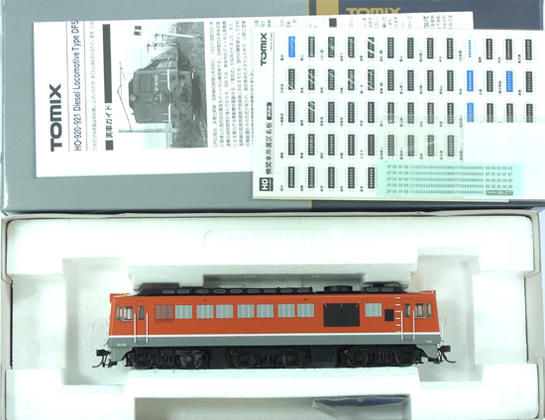 【中古】HOゲージ TOMIX(トミックス) HO-921 国鉄 DF50形ディーゼル機関車 (朱色) プレステージモデル ..