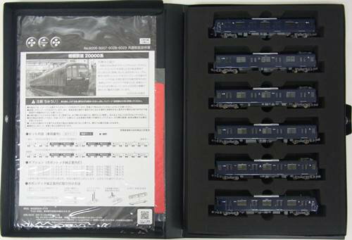樂天商城 - 【中古】Nゲージ ポポンデッタ 6028 相模鉄道20000系増備車 6両基本セット 【A´】 スリーブ若干傷み