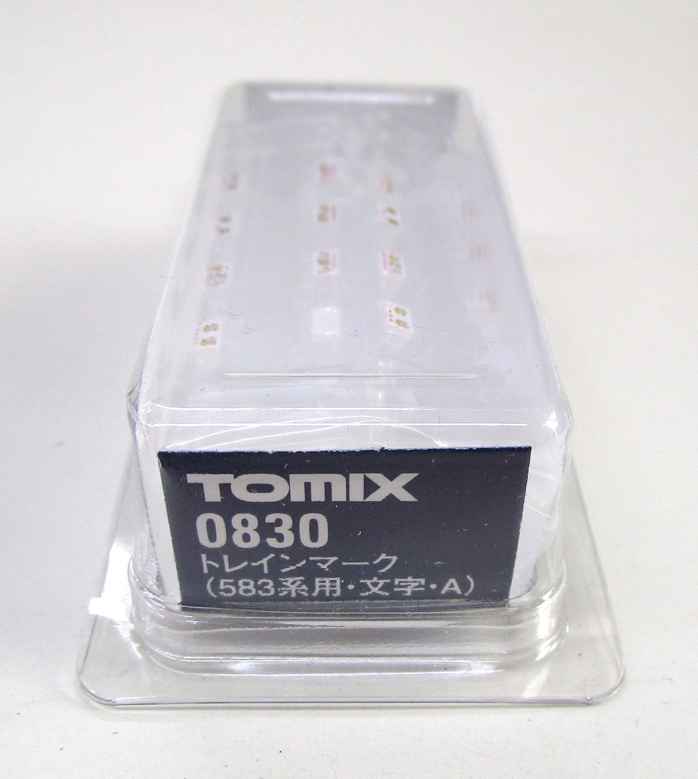 乐天商城 - 【中古】Nゲージ TOMIX(トミックス) 0830 トレインマーク (583系用・文字・A) 【A´】 パッケージ傷み 未開封品