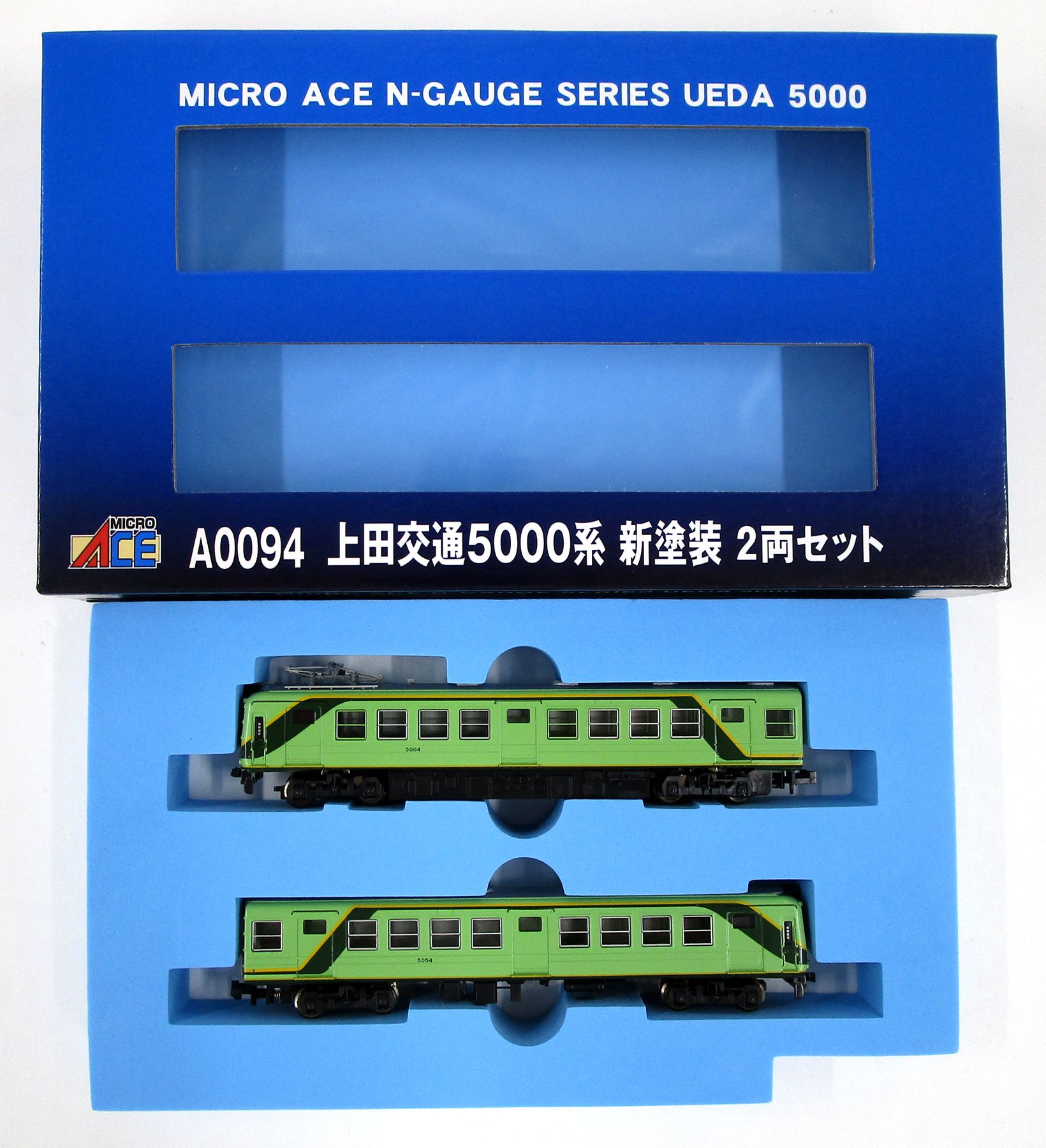 【中古】Nゲージ マイクロエース A0094 上田交通5000系新塗装 2両セット 【A】