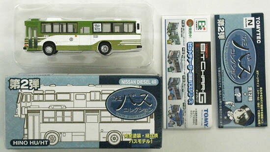 【中古】ジオコレ TOMYTEC(トミーテック) (023) ザ・バスコレクション 第2弾 日野HU/HT 広島電鉄 【A´】 外箱・ブリスター傷み　メーカー出荷時の塗装ムラ等はご容赦下さい。