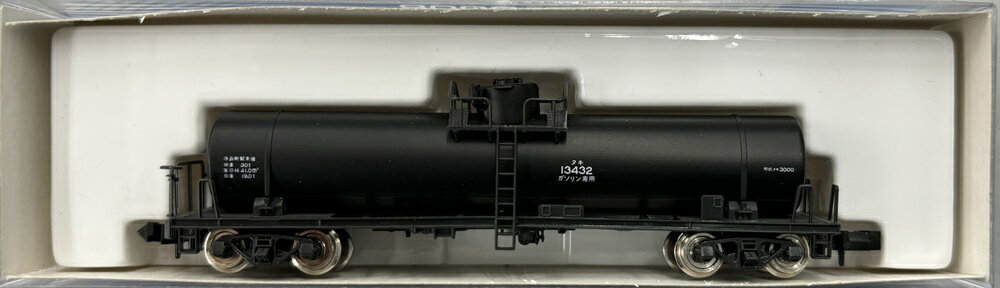 【中古】Nゲージ KATO(カトー) 8008 タキ3000 黒 青/銀インサートロット 【A´】 車番（タキ13432）　中..