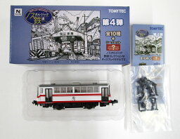 【中古】ジオコレ TOMYTEC(トミーテック) (ノ035) ノスタルジック鉄道コレクション 第4弾 富井電鉄 キハ20形レールバス(白) 【A】 微細な塗装ムラはご容赦下さい。