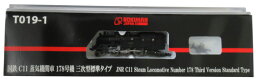 【中古】Zゲージ ROKUHAN(ロクハン/六半) T019-1 国鉄 C11 蒸気機関車 178号機 三次型標準タイプ 【A】 Zゲージ(1/220スケール)の商品です。ご購入の際はご注意下さい。