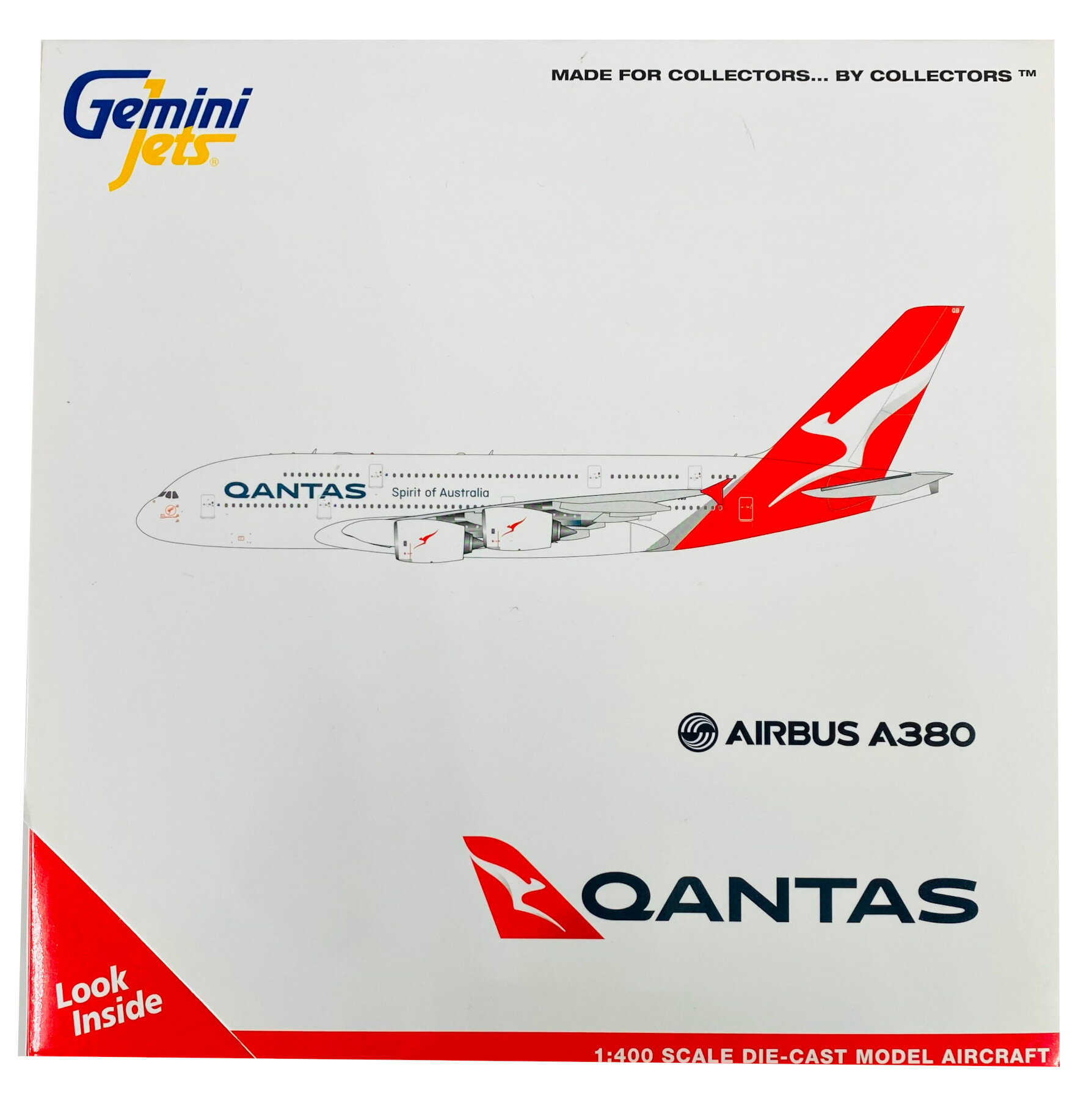 š ¾ (Ҷ) ֵ̱ GeminiJets GJQFA2075 AIRBUS A360 QANTAS VH-OQB C Ȣߡ/᡼вٻϤƼϤ