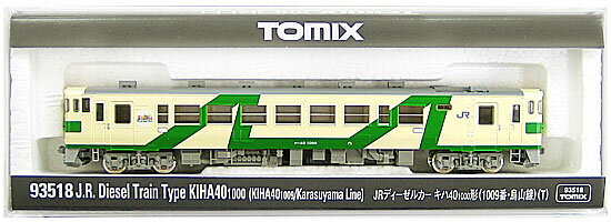 【中古】Nゲージ TOMIX(トミックス) 93518 JRディーゼルカー キハ40 1000形 (1009番・烏山線)(T) 【A】