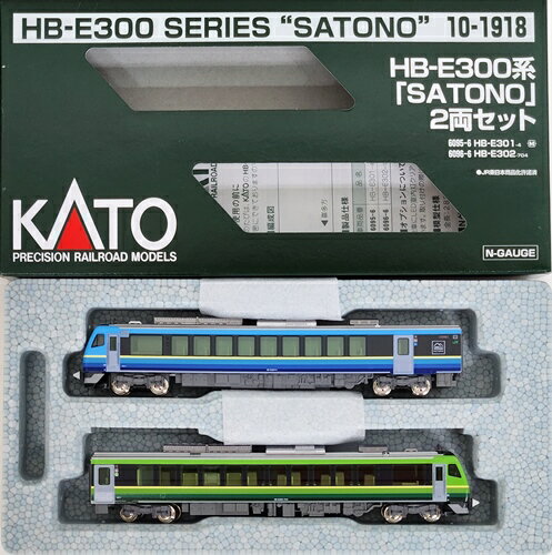 【中古】Nゲージ KATO(カトー) 10-1918 HB-E300系「SATONO」 2両セット 【A】