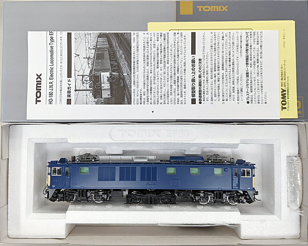 【中古】HOゲージ TOMIX(トミックス) HO-180 国鉄 EF64-1000形電気機関車 プレステージモデル 【A´】 外箱傷み