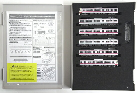 【中古】Nゲージ グリーンマックス 31911 京王8000系(8708編成・分割編成)基本6両編成セット(動力付き) 【A´】 スリーブ多少傷みのサムネイル