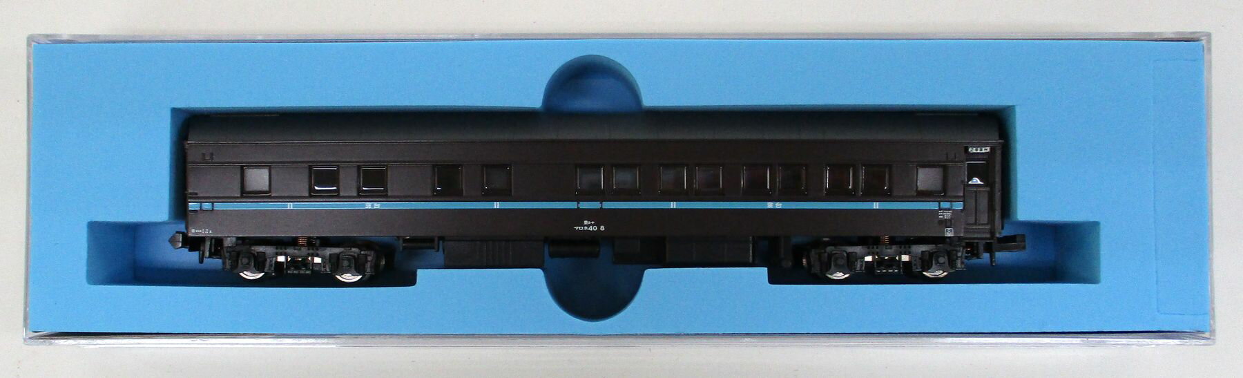 【中古】Nゲージ マイクロエース A8559 マロネ40-8 ぶどう色1号 淡青帯 品川客車区 【A】
