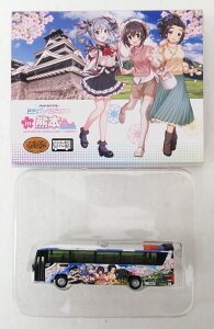 【中古】ジオコレ TOMYTEC(トミーテック) ザ・バスコレクション (N391) 九州産交バス アイドルマスター シンデレラガールズin熊本 ラッピングバス 【A´】 ※外箱傷み