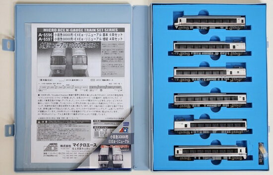【中古】Nゲージ マイクロエース A6596+A6597 小田急30000形・EXEα・リニューアル 基本+増結 10両セッ..