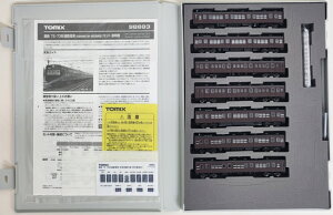 【中古】Nゲージ TOMIX(トミックス) 98883 国鉄 72・73形通勤電車(京阪神緩行線・明石電車区)7両セット 【A´】 外スリーブ傷み