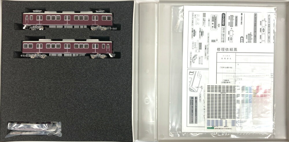 【中古】Nゲージ グリーンマックス 32005 阪急8300系(1次車・白ライト) 増結用先頭車2両セット(動力無し) 【A´】 スリーブ多少傷み