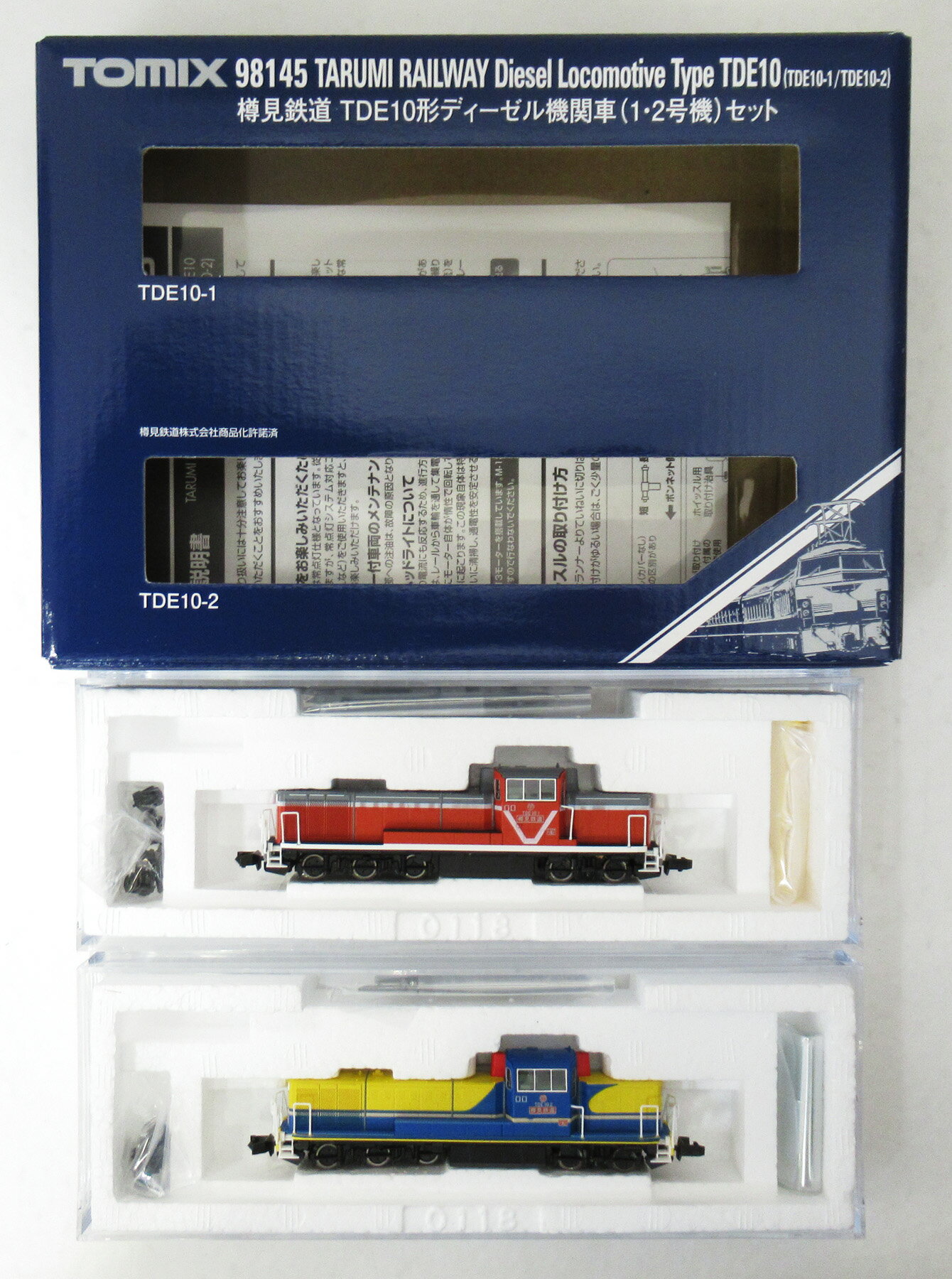����š�N������ TOMIX(�ȥߥå���) 98145 î��Ŵƻ TDE10���ǥ������뵡�ؼ�(1��2�浡) 2ξ���å� ��A��